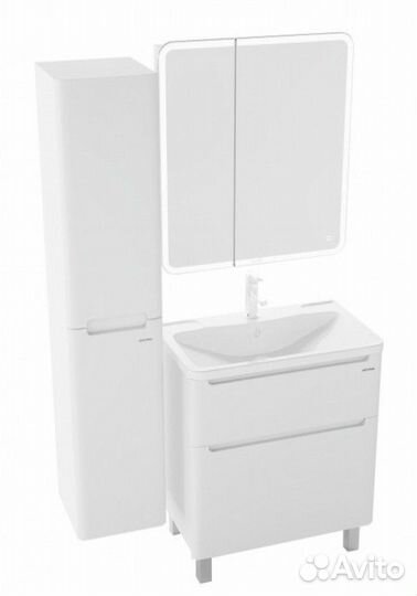 Мебель для ванной Grossman Адель 70 белая напольная