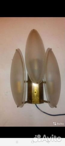 Бра настенный СССР латунь
