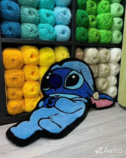 Тафтинговый ковер ручной работы