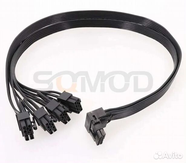 Кабель для видеокарты 4090 12vhpwr 4 8 pin pcie