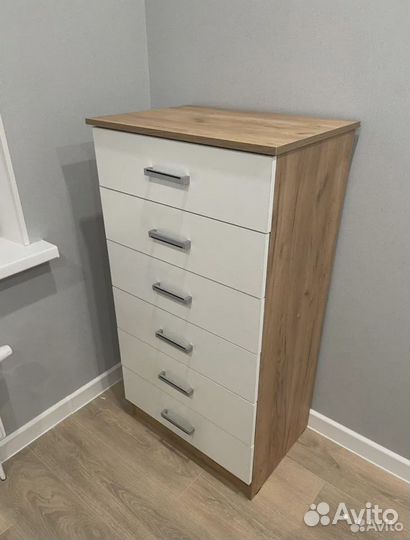 Комод узкий, 3 цвета