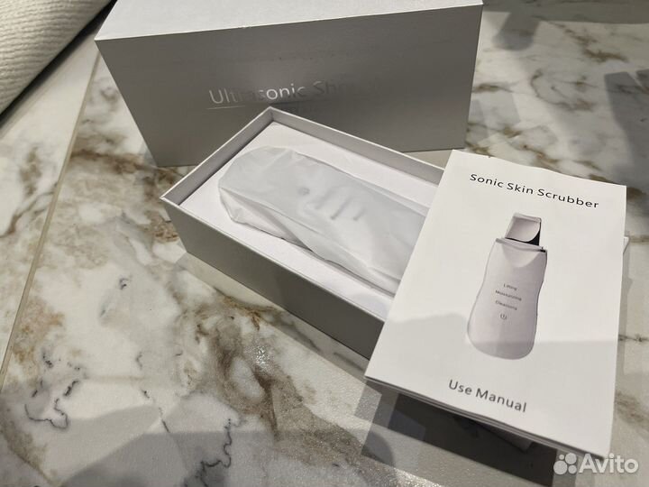 Аппарат для ультразвуковой чистки лица + гель