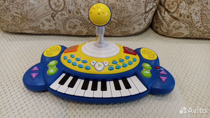Пианино детское с микрофоном