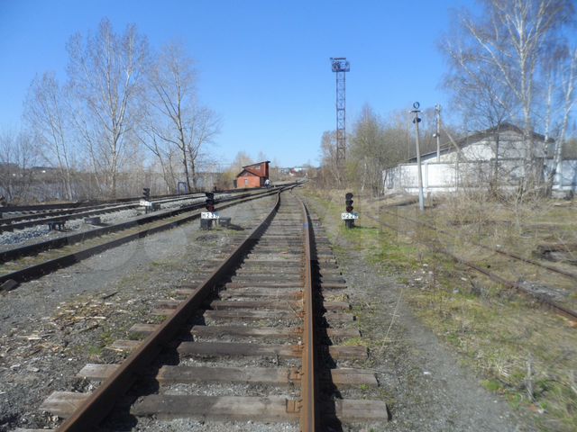 Железнодорожный тупик 268 м. на земельном участке объявление продам