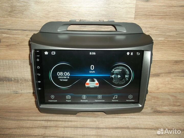 Магнитола Kia Sportage 3 Android 2/32 GPS WiFi