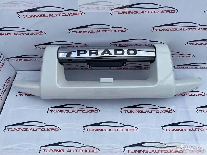 Накладка на бампер Toyota LC Prado 120 Y4845