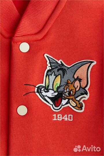 Бомбер 110/116 H&M том и джери