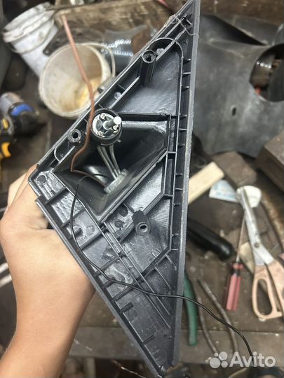 Правое зеркало на priora с повторителем