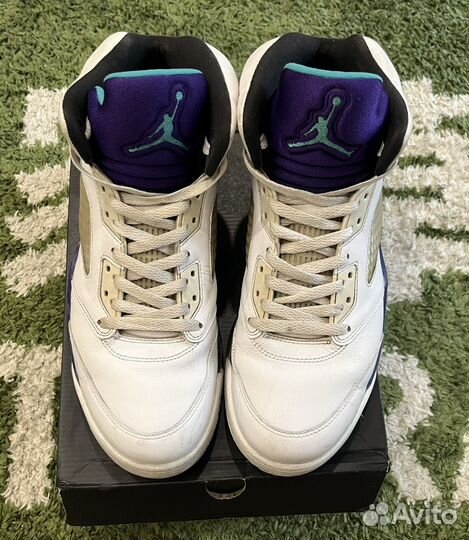 Air jordan 5 purple grape оригинал