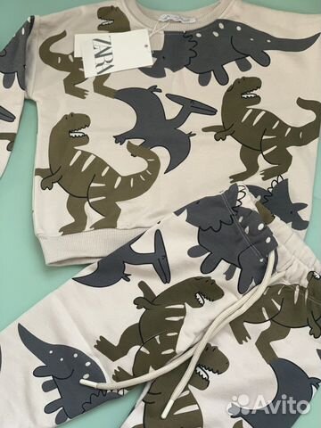 Новый костюм динозавры zara 98, 104