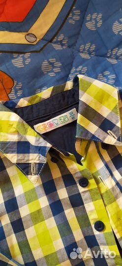 Рубашка с длинным рукавом р. 104