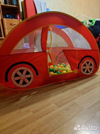 Детская игровая палатка с шариками