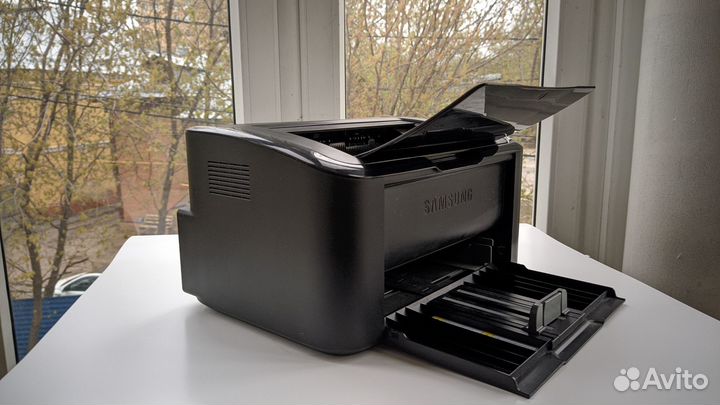 Лазерный принтер samsung ML-1867.Картридж 100%
