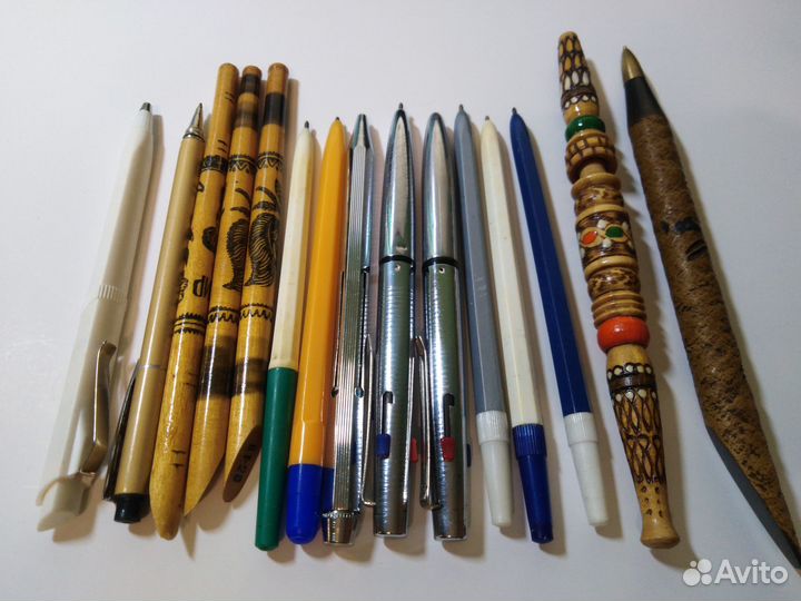 Канцелярия ручки скрепки СССР