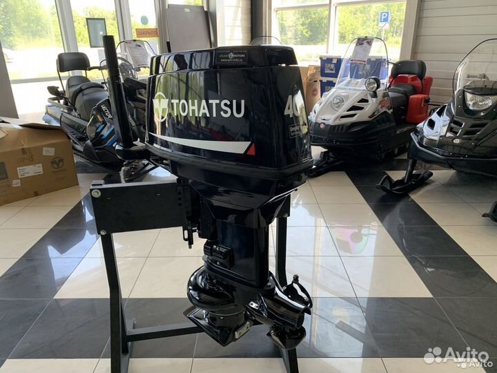 Лодочный мотор Tohatsu (Тохатсу) M 40 D2 S JET вод