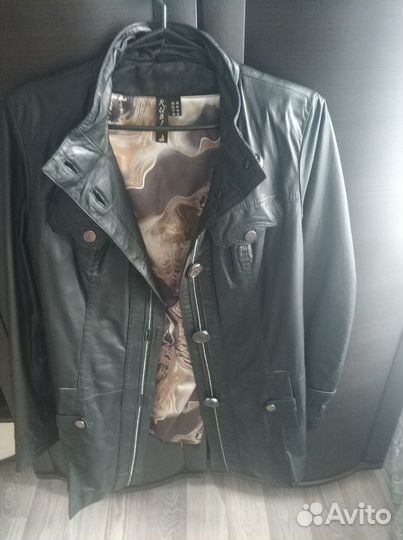 Куртка кожаная женская