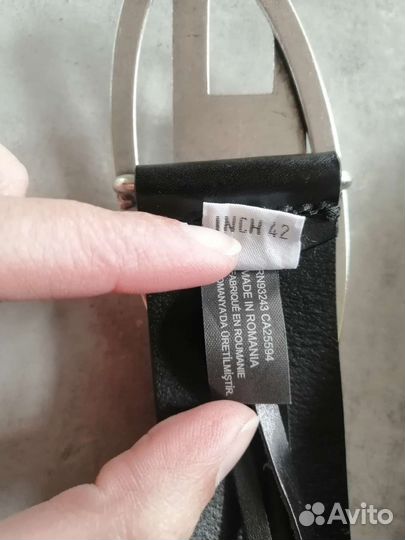 Мужской кожаный ремень diesel