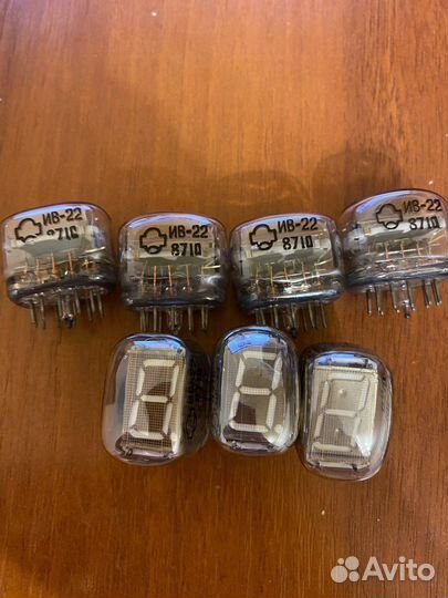 Газоразрядные Индикаторы ин-12, ин-2 и лампы СССР