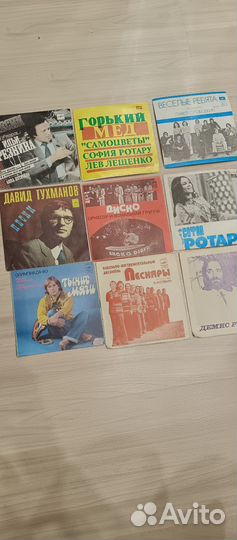 Виниловые пластинки СССР