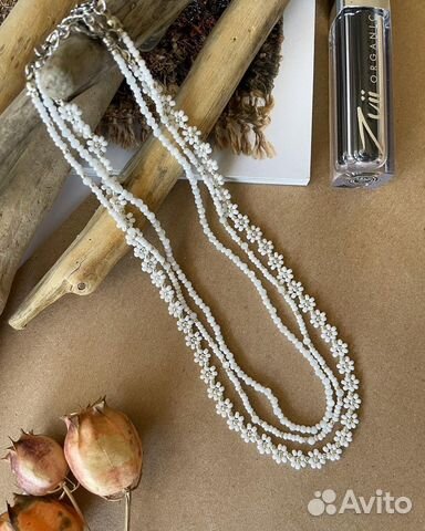 Чокер из бисера