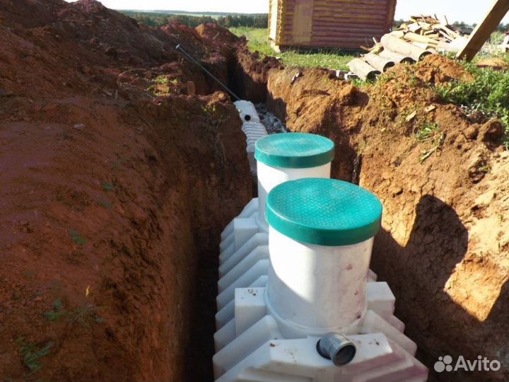 Септик био Интал 3 переливной