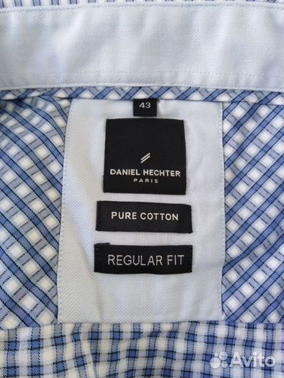 Рубашка муж. Daniel Hechter р43 хл. 100% Thailand