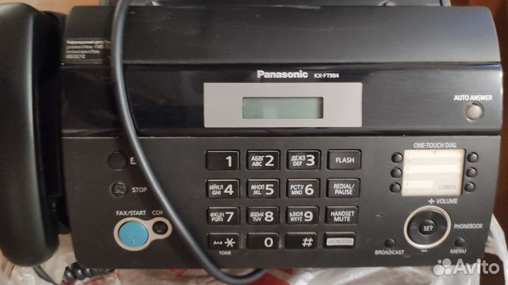 Факс panasonic