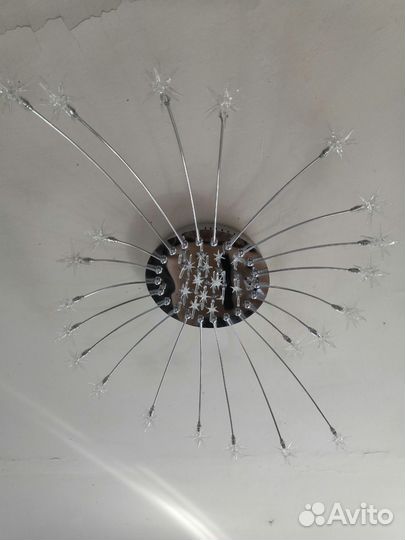 Люстра потолочная бу