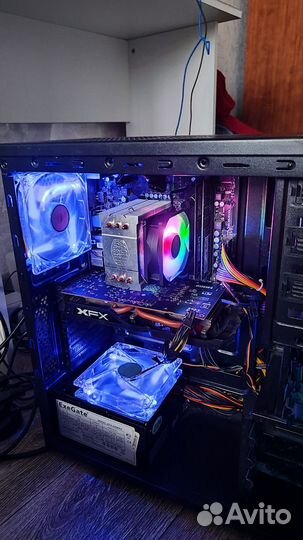 Игровой пк, i7, RX 580 8 GB, SSD 512 GB, RAM 12 GB