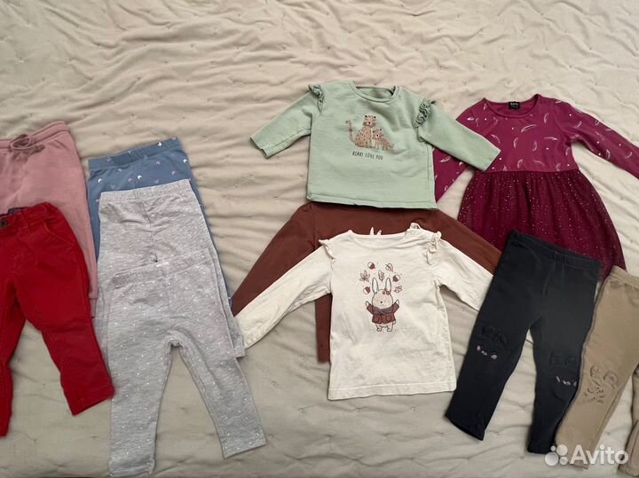 Пакет вещей на девочку 86-92