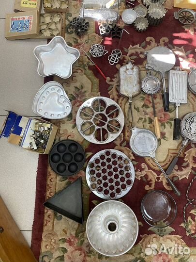 Формы и формочки для выпечки СССР