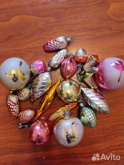 Елочные игрушки СССР