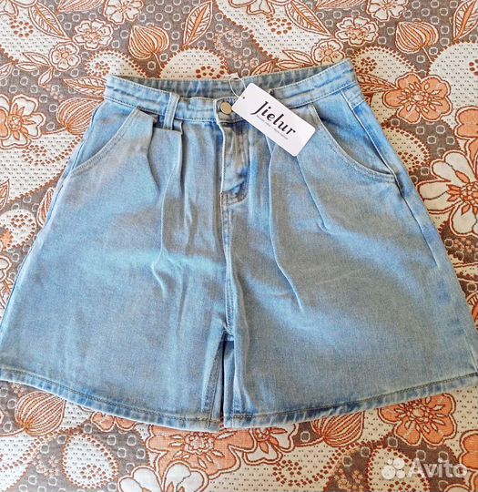 Шорты джинсовые