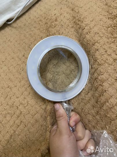 Лампа лупа настольная