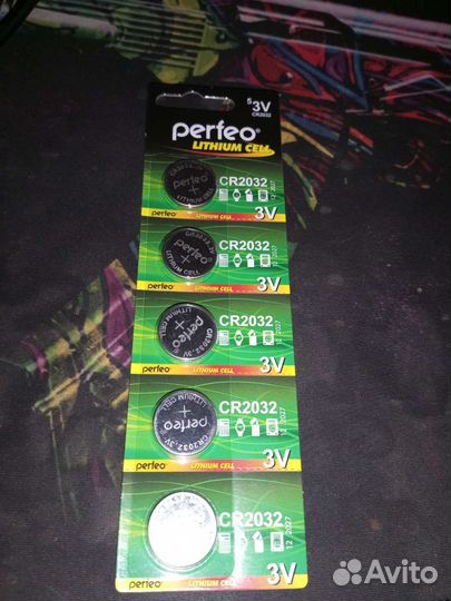 Батарейки cr2032