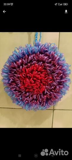 Мочалка ручной работы