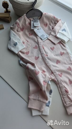 Новые слипы,комбинезоны h&m 68,74