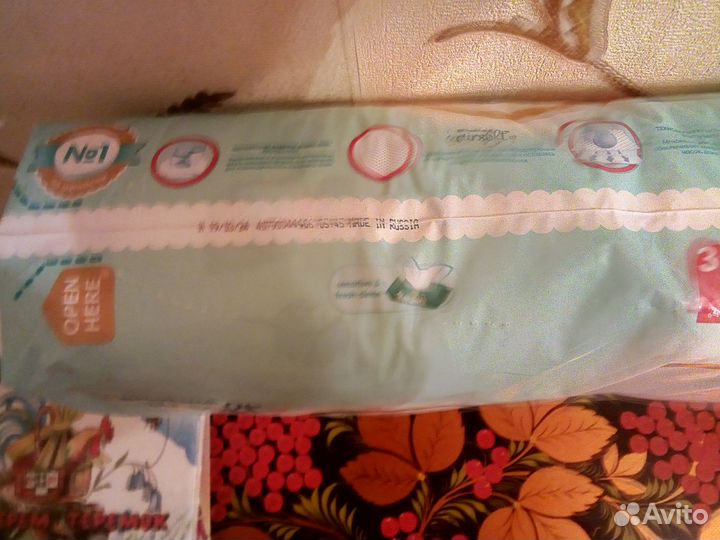 Трусики Pampers 3 48 шт. Подгузники Huggies 3 78 ш