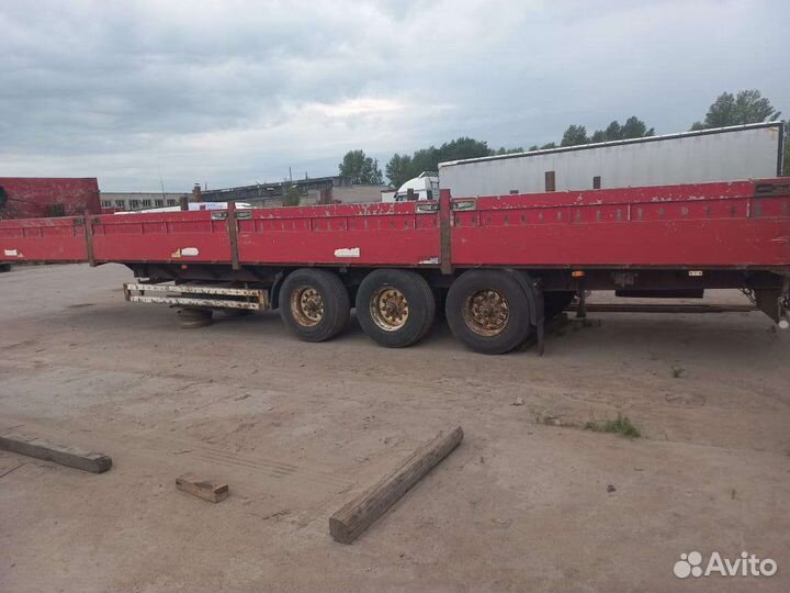 Полуприцеп тентованный Krone SDP27, 1998