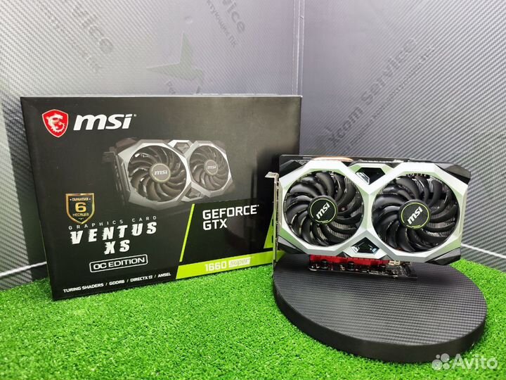 Видеокарта 6 Gb MSI GTX 1660 ventus XS OC