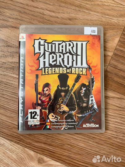 Guitar hero 3 legends of rock playstation 3