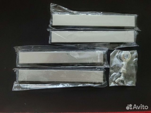 Набор для заточки ножей:усил.шарнир и алмаз. камни