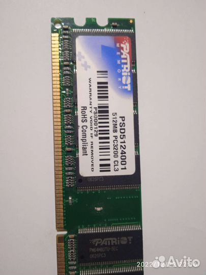Оперативка ddr2 512 mb 4 шт