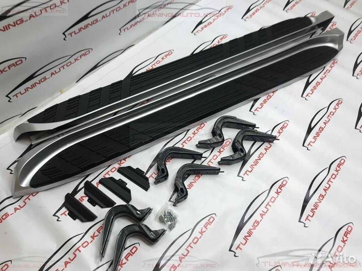 Подножки пороги Toyota Land Cruiser Prado 120 N905