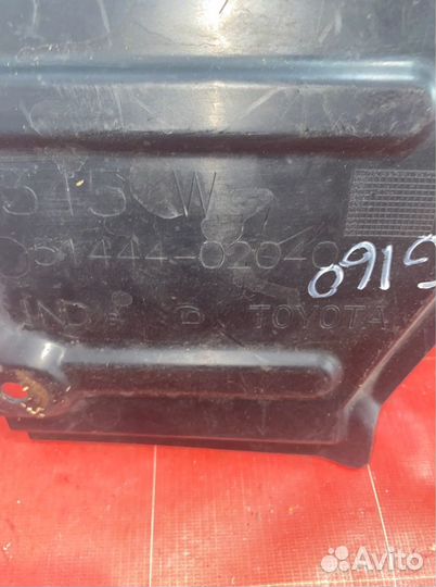 Защита двигателя левая Toyota Auris ZRE151 1zrfe