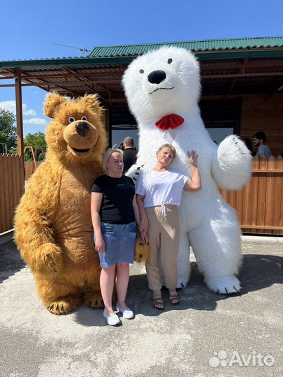 Белый мишка поздравление