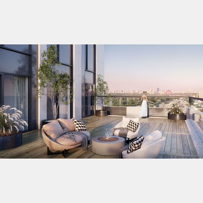 2-к. квартира, 73,2 м², 2/43 эт.