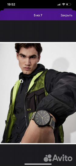 Часы мужские Armani exchange cayde AX2730