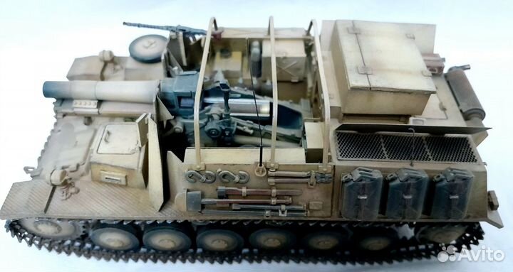 Сау Bizon II SiG 33 Pz.II с фототравлением в 1:35