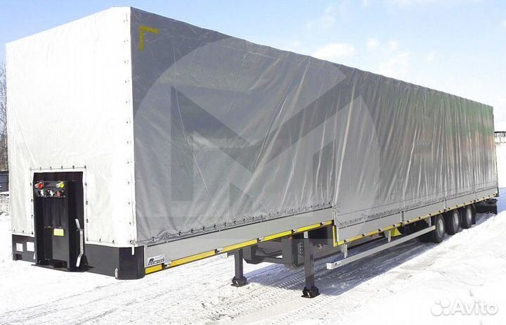 Тент на полуприцеп из толстого пвх